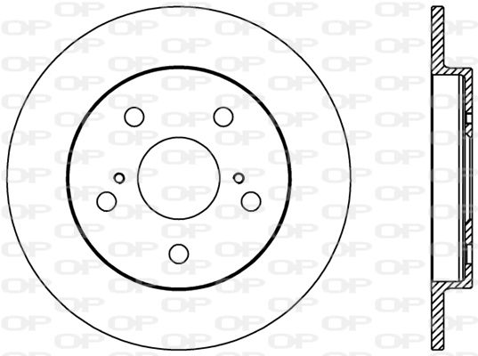 OPEN PARTS Jarrulevy BDR2397.10